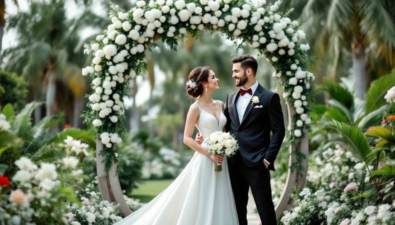 Entrée spectaculaire des mariés avec amariya traditionnelle