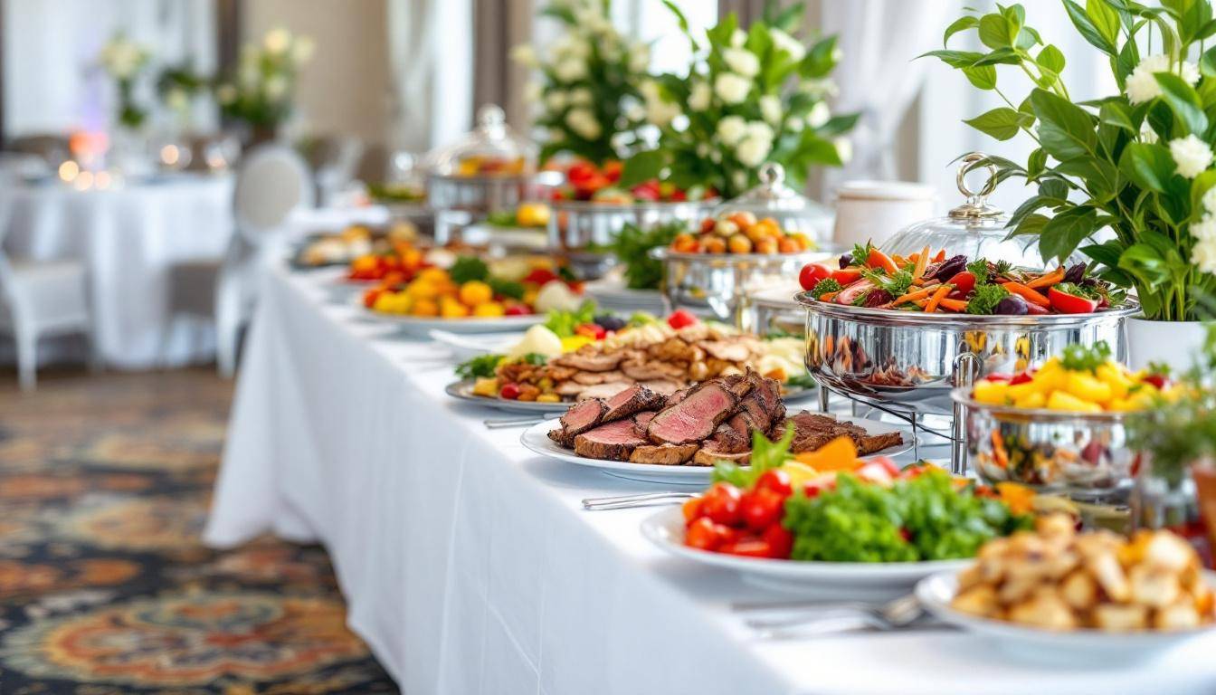 Salle de réception élégante avec service traiteur à Vénissieux