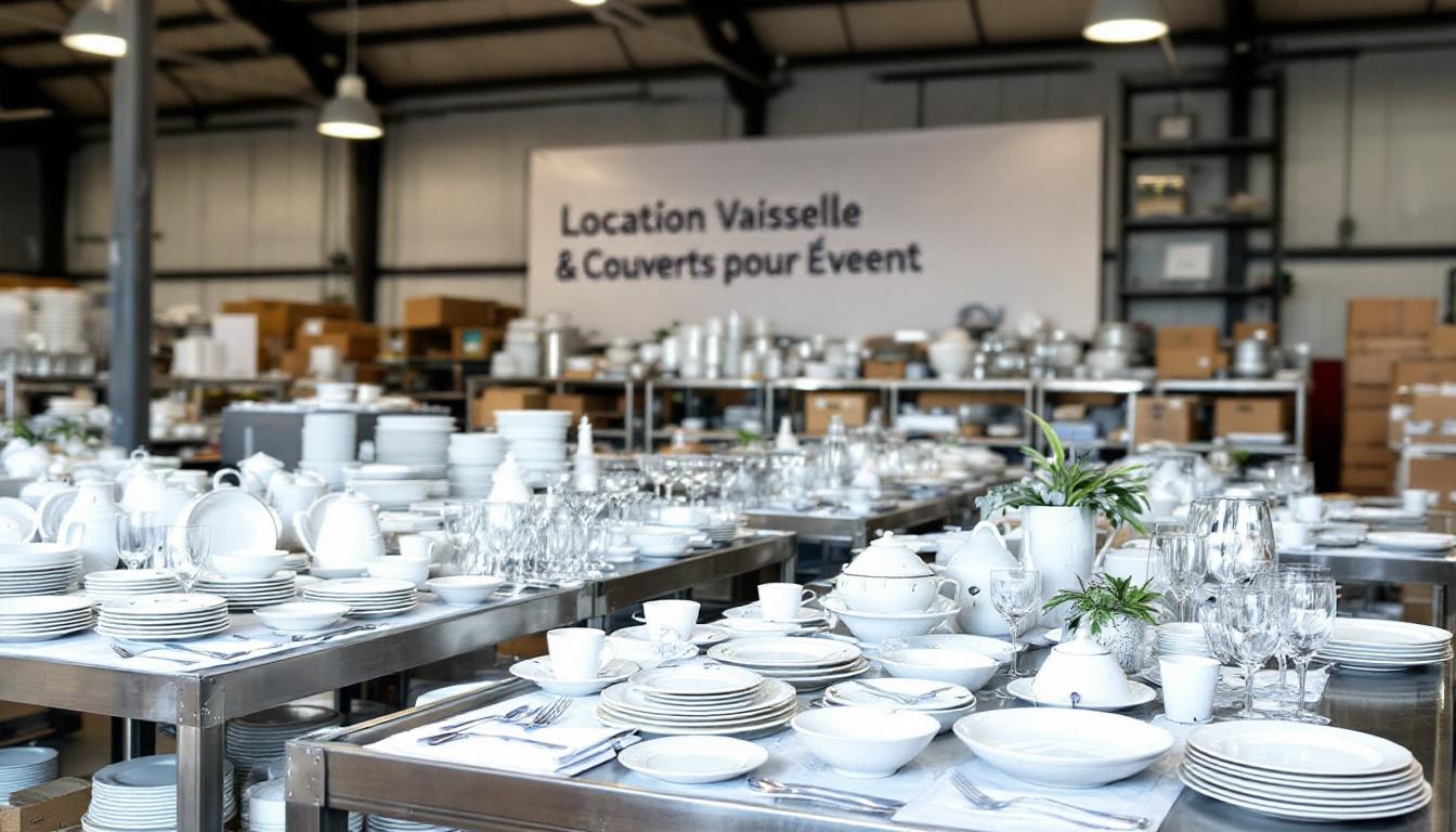 Location Vaisselle & Couverts pour Événement à Vénissieux | Devis