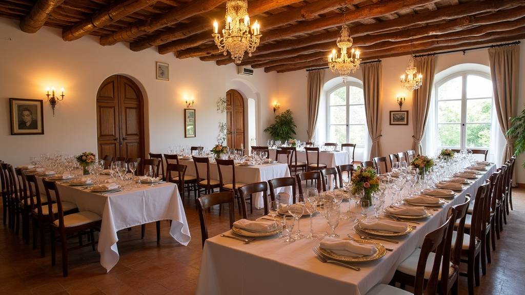 Vue aérienne montrant l'accessibilité et la logistique de la salle Essaouira à Meyzieu