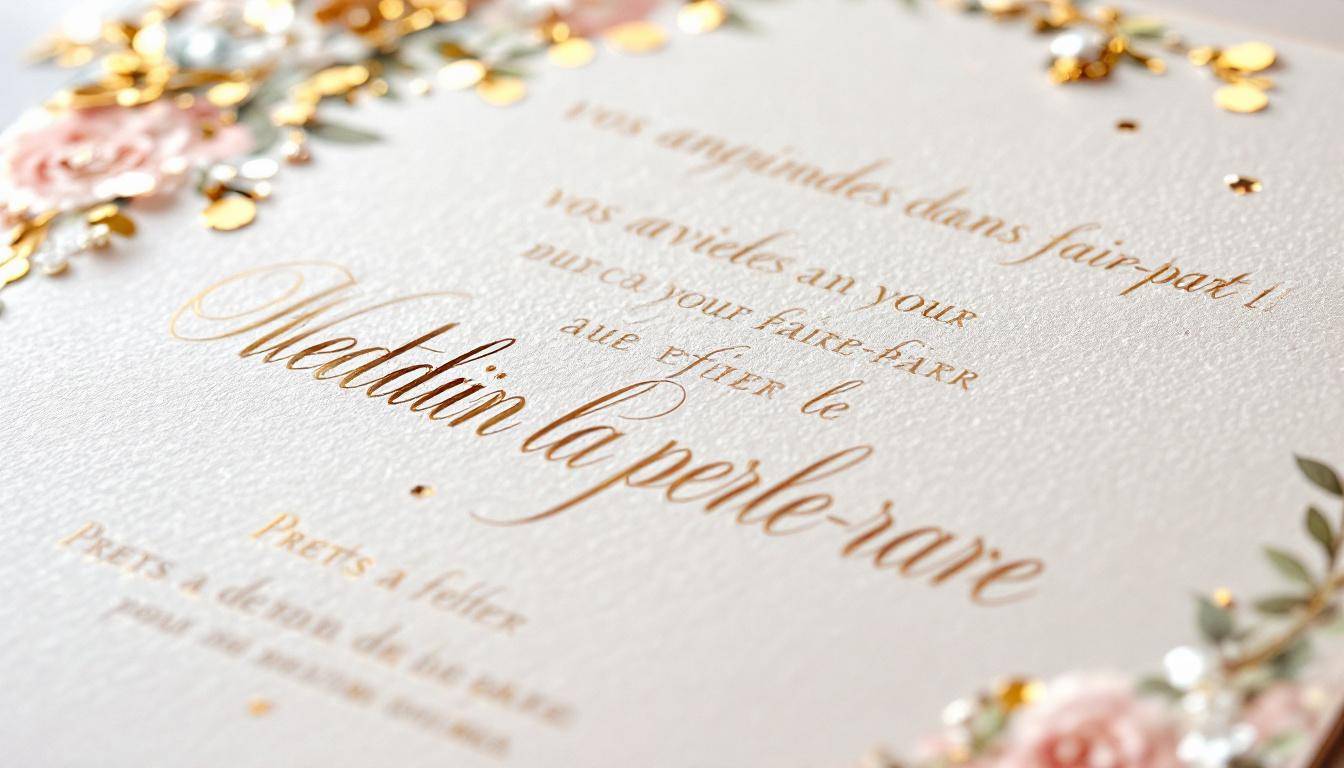 Couple de mariés sur une terrasse au coucher du soleil dans les vignes du Beaujolais