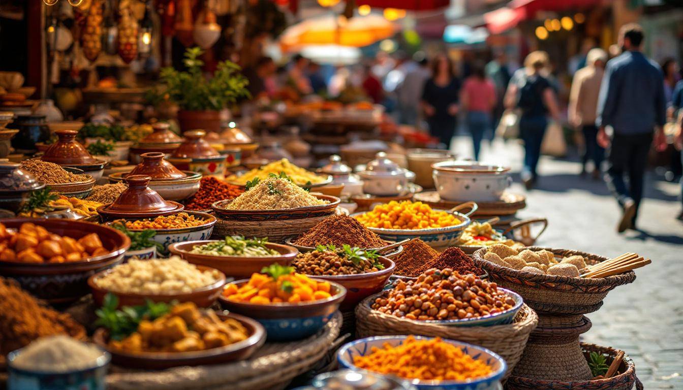 Menu fusion franco-marocain pour mariage