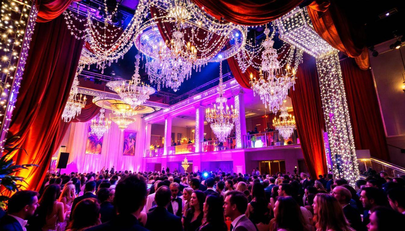 Mobilier oriental luxueux avec trônes et amariya pour mariage