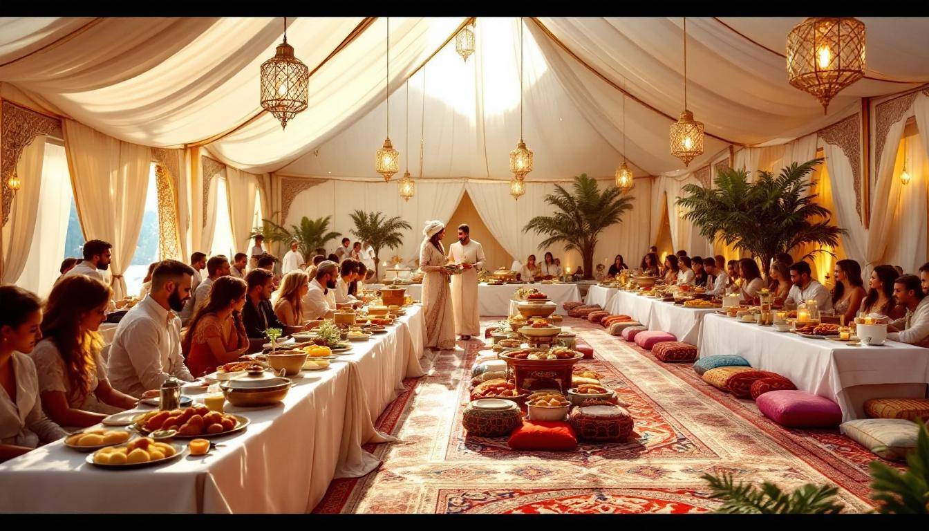 Organisation Mariage Marocain Saint-Étienne (2025) : Traiteur & Service Complet