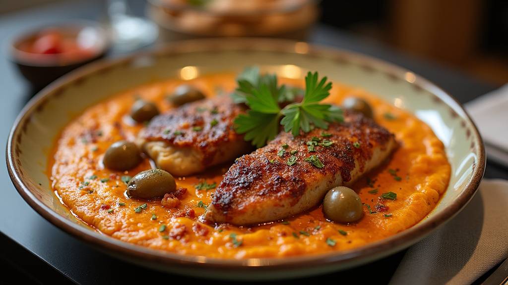 Préparation artisanale de pastilla par traiteur lyonnais