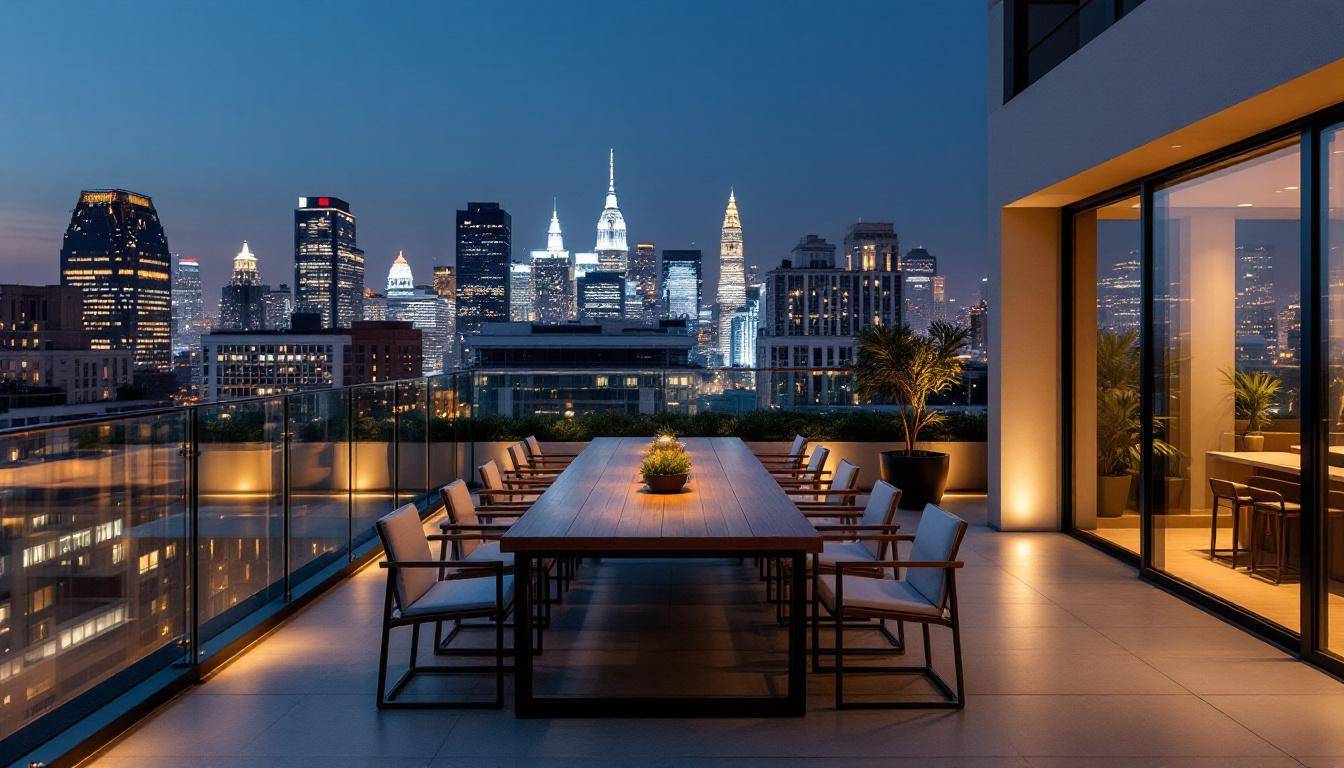 Patio avec fontaine de la Salle Marrakech