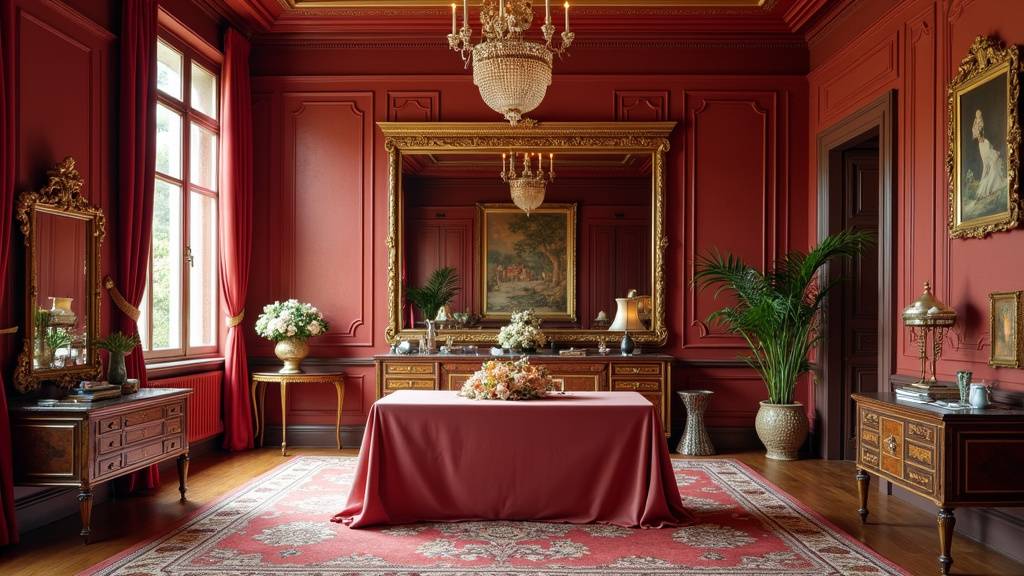 Salle de mariage orientale élégante à Lyon 8 avec décoration traditionnelle