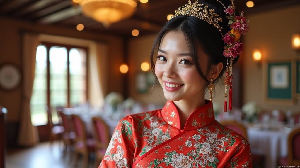 Salle de mariage oriental décorée à Vénissieux avec trône et éclairage d'ambiance