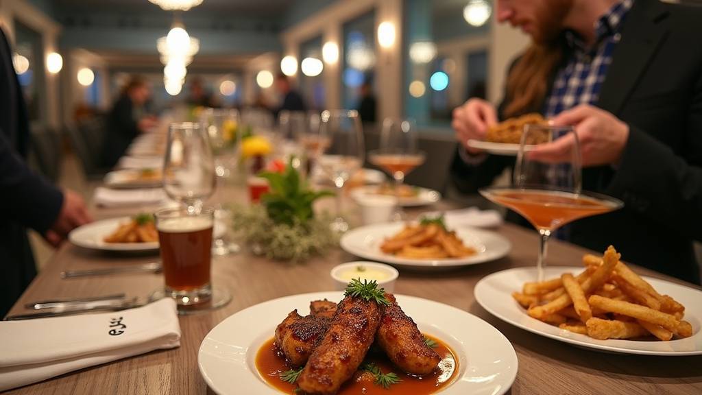 Salle élégante avec service traiteur halal intégré à Lyon pour événement de prestige