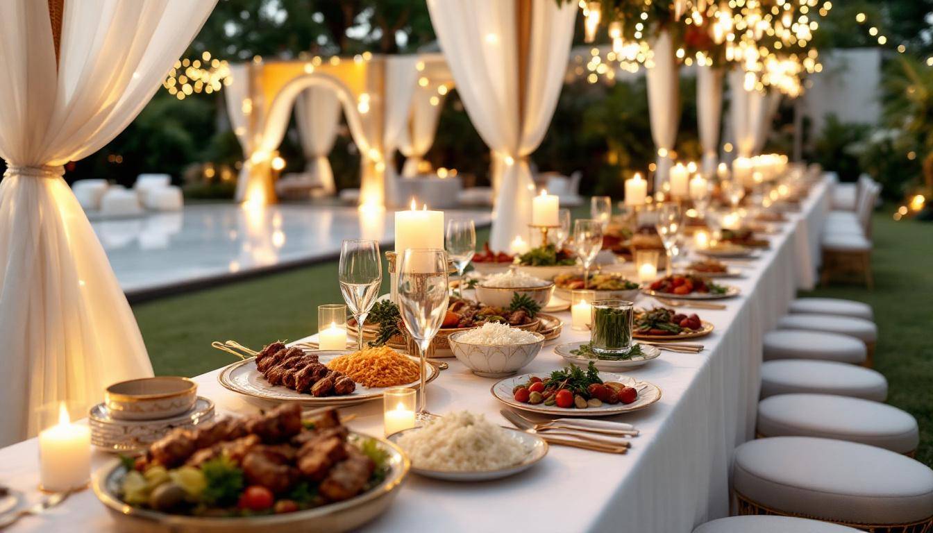 Service Traiteur Mariage Oriental Vénissieux 2025 : Excellence Culinaire