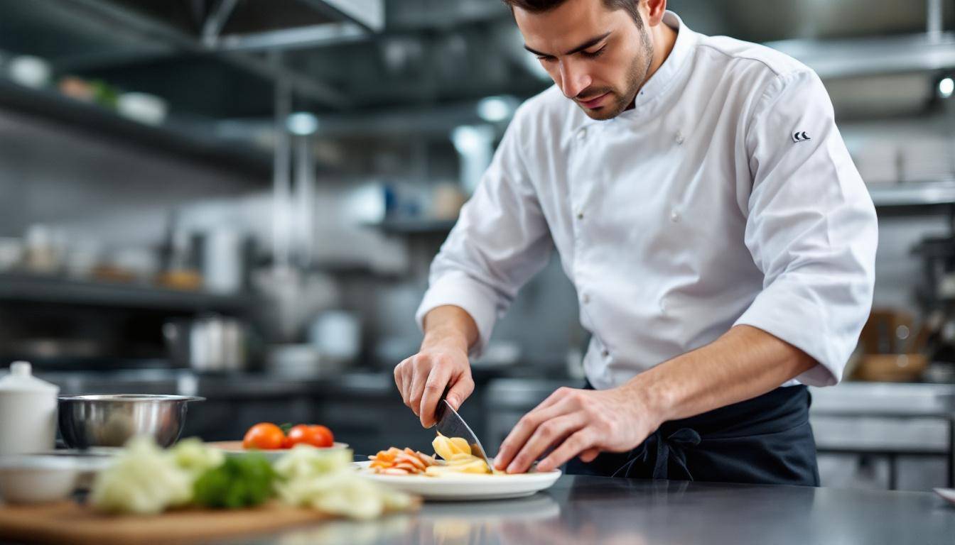 Équipe de service traiteur lors d'un mariage à Vénissieux