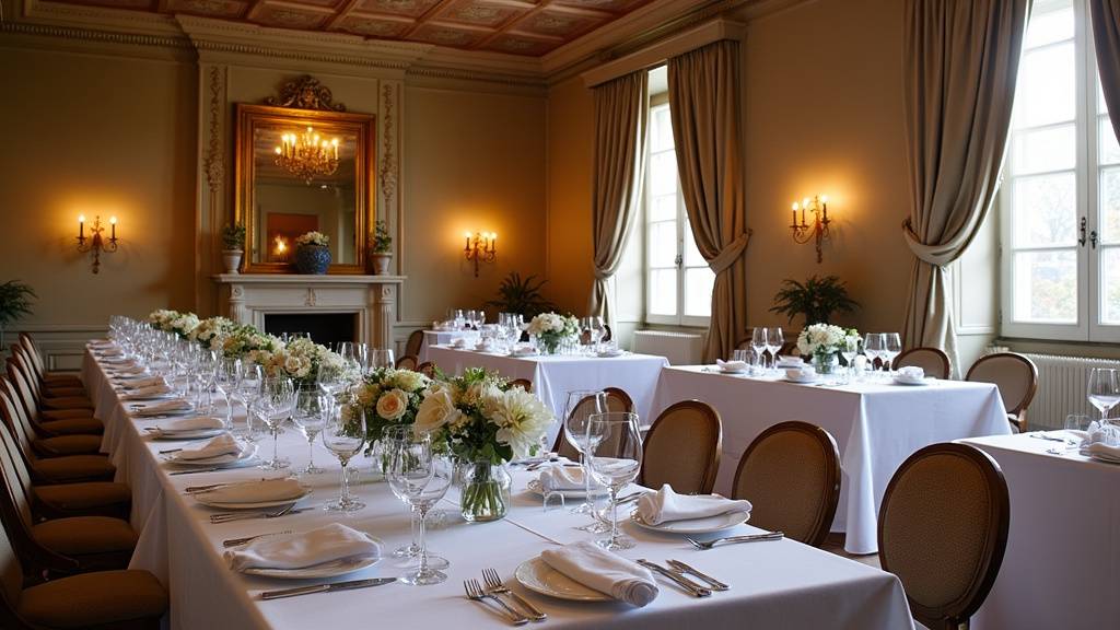 Sélection des meilleures grandes salles de réception lyonnaises avec leurs caractéristiques