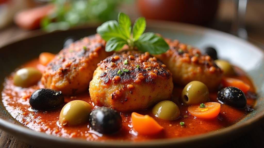 Traiteur spécialisé pastilla et tajine de poulet aux olives à Lyon