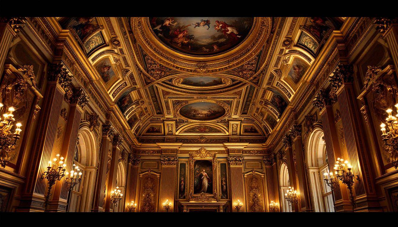 Trônes dorés pour mariage oriental