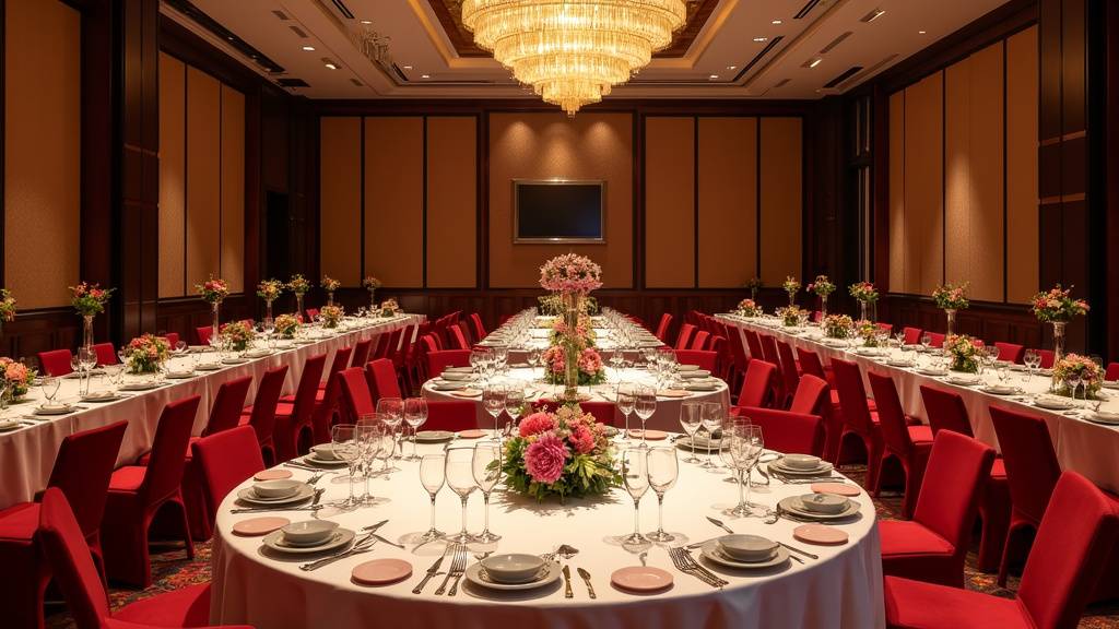 Différents types de salles pour mariage oriental